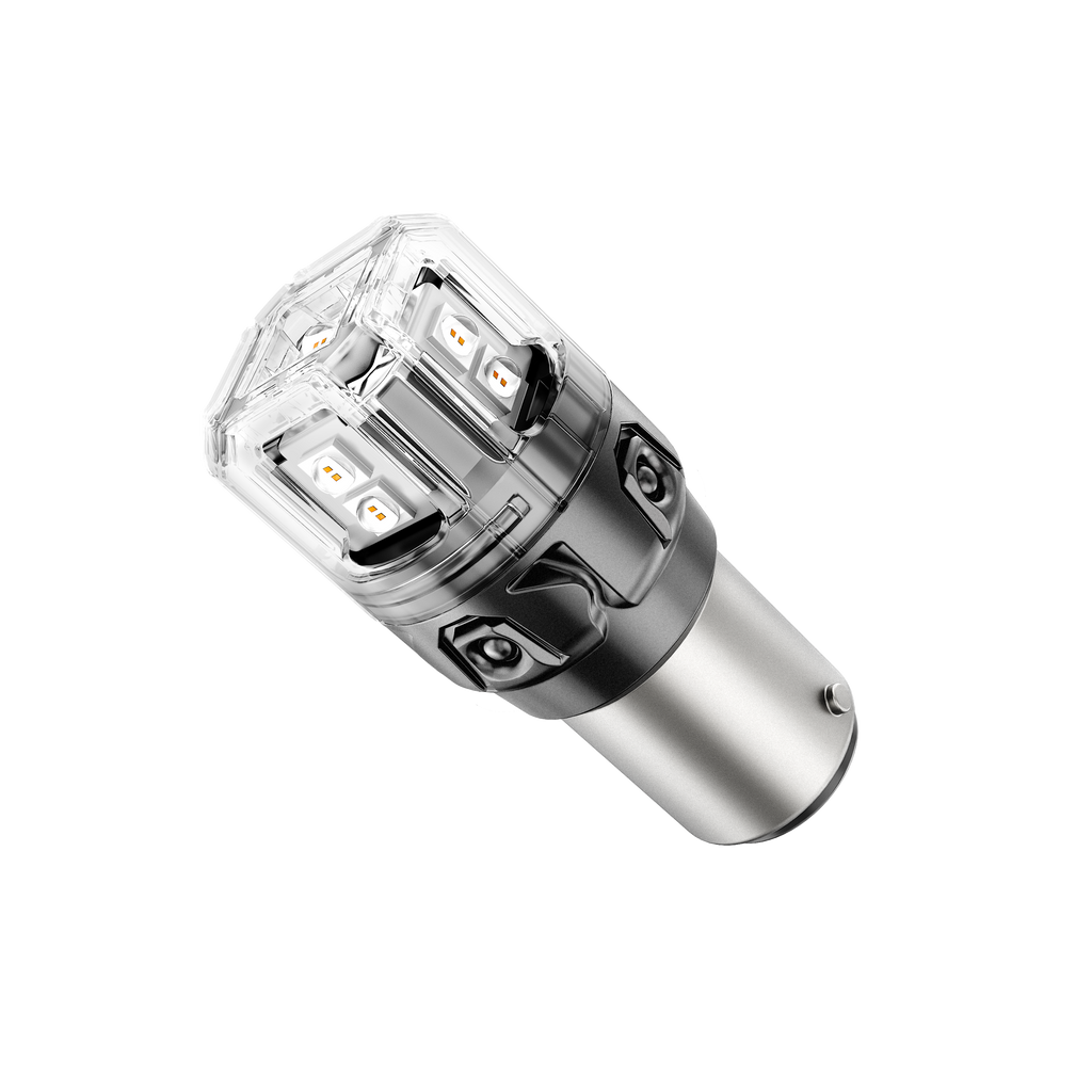 🆕1157 BAY15D LED Brake/Tail Light Bulbs 11W 500% High Brightness CAN-Bus Error Free Red B52 Series | 2 Bulbs