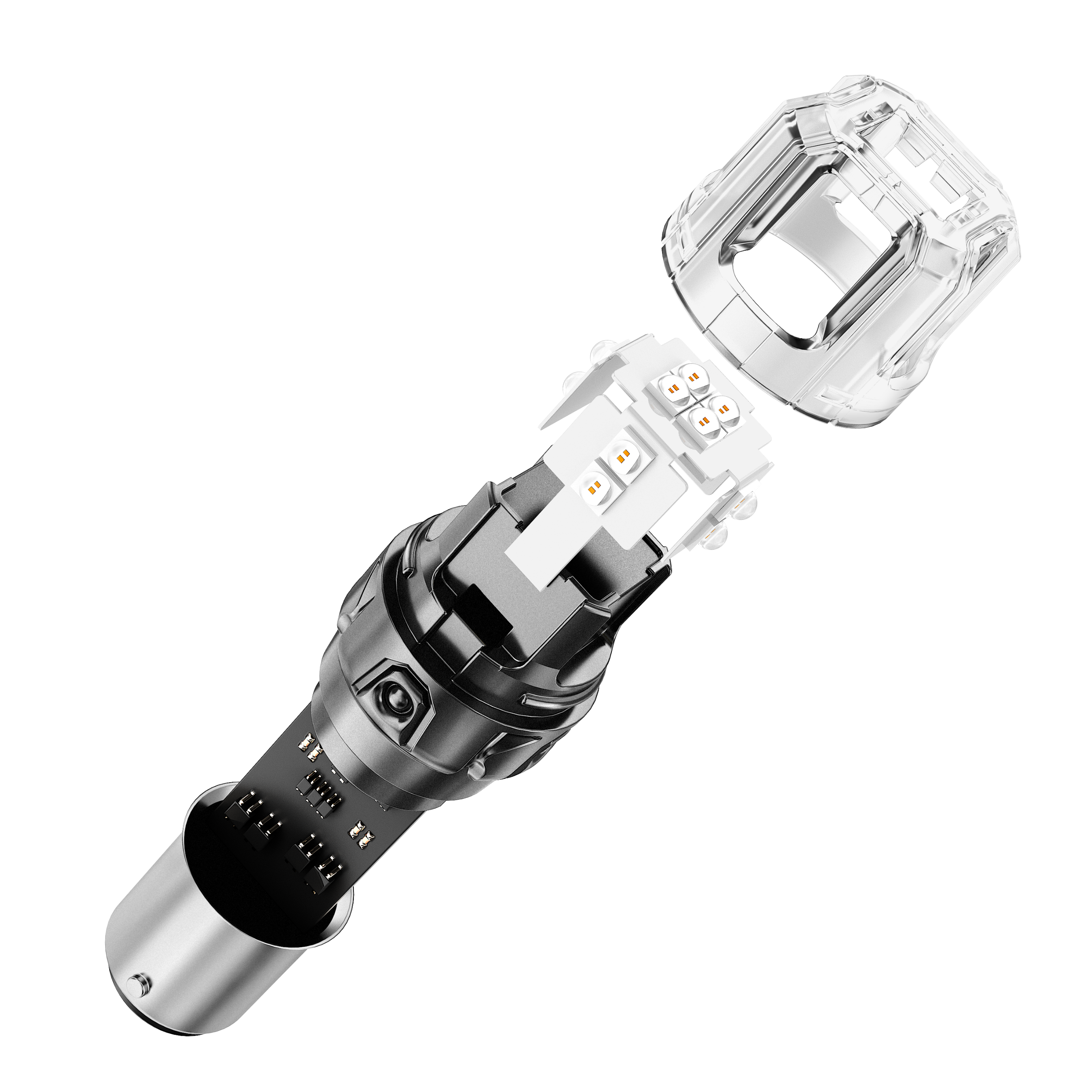 🆕1157 BAY15D LED Brake/Tail Light Bulbs 11W 500% High Brightness CAN-Bus Error Free Red B52 Series | 2 Bulbs