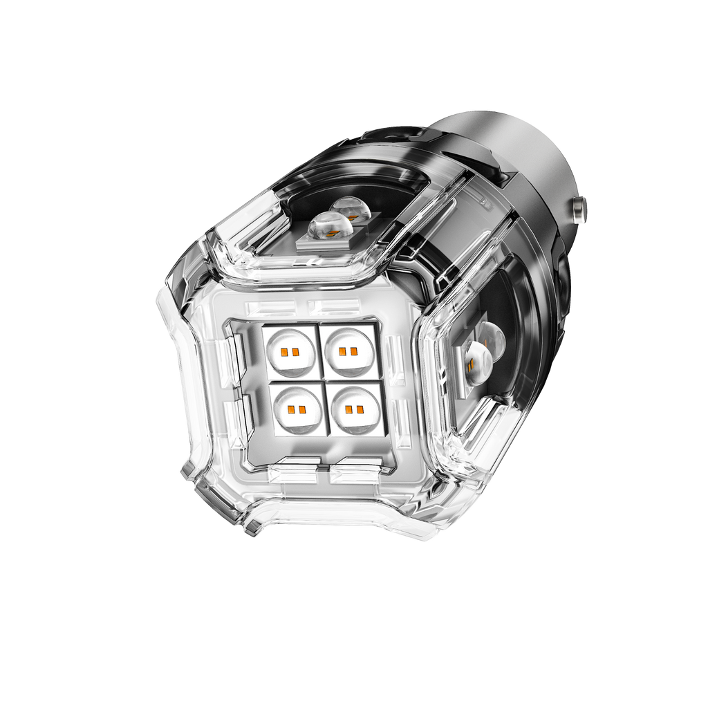 🆕1157 BAY15D LED Brake/Tail Light Bulbs 11W 500% High Brightness CAN-Bus Error Free Red B52 Series | 2 Bulbs