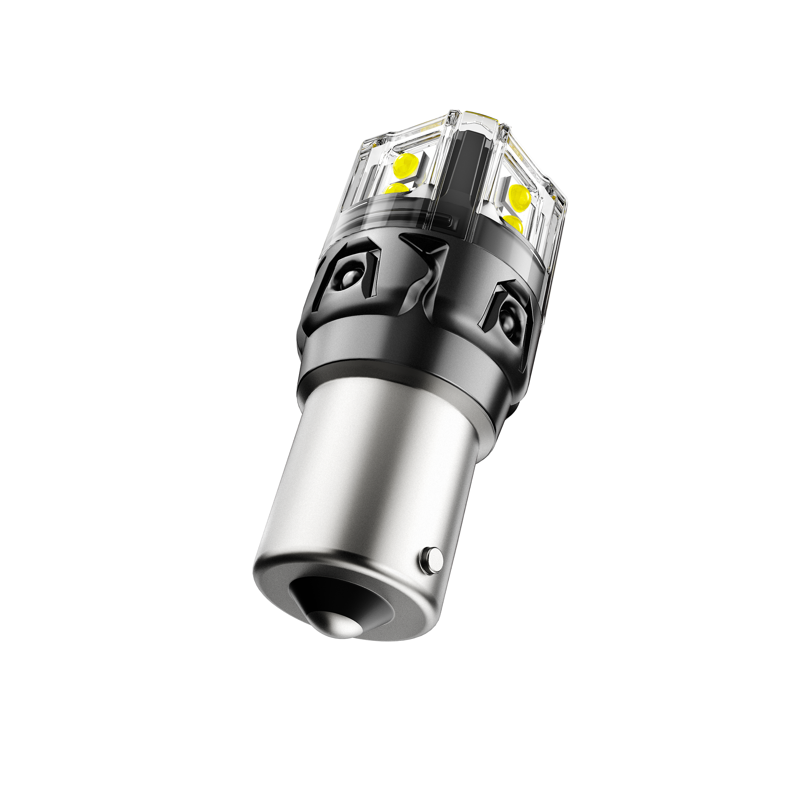 🆕1156 P21W BA15S LED Backup Reverse/Turn Signal/Brake Tail Light Bulbs 500% High Brightness CAN-Bus Error Free 6500K White B52 Series | 2 Bulbs