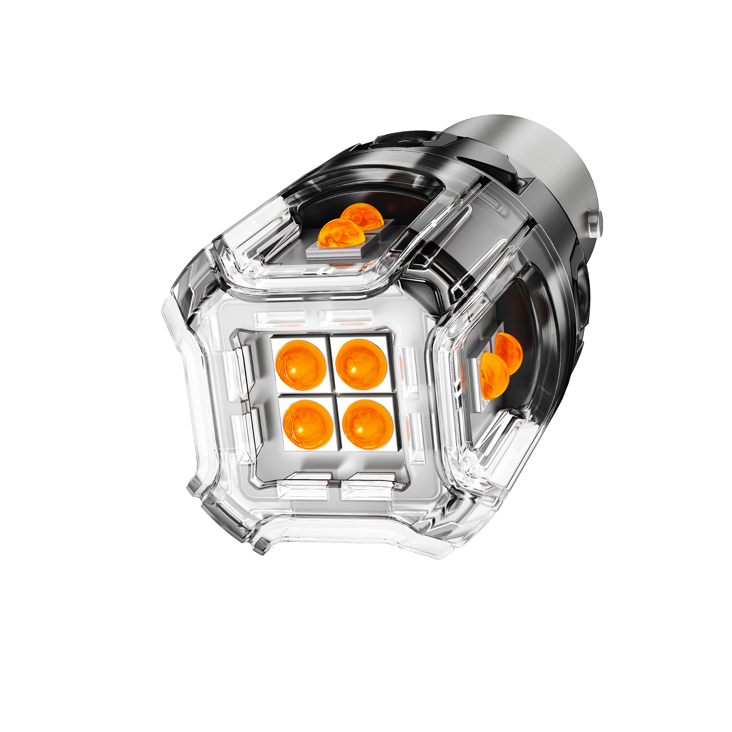 🆕1156 BA15S LED Turn Signal Light Rear/Front, Side Maker Light Bulbs 13W 500% High Brightness CAN-Bus Error Free 3000K Amber B52 Series | 2 Bulbs