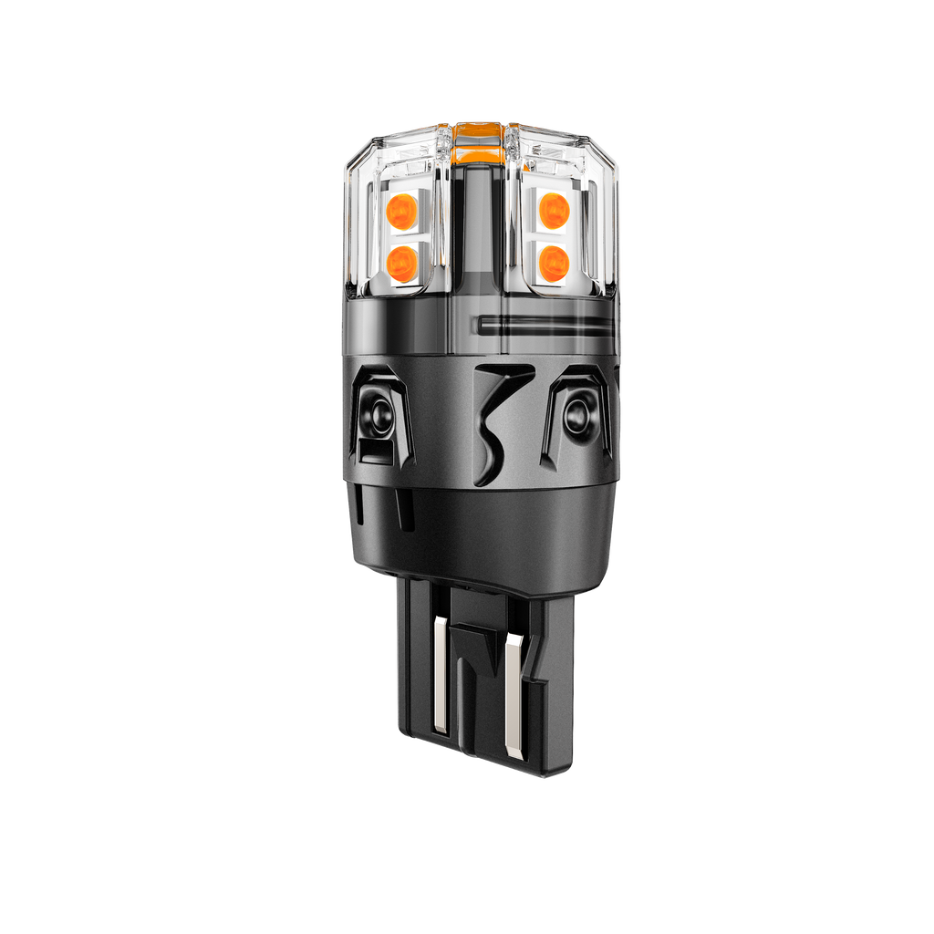 🆕7440 7440A LED Turn Signal Light Rear/Front, Side Marker Light Bulbs 13W 500% High Brightness CAN-Bus Error Free 3000K Amber B52 Series |2 Bulbs