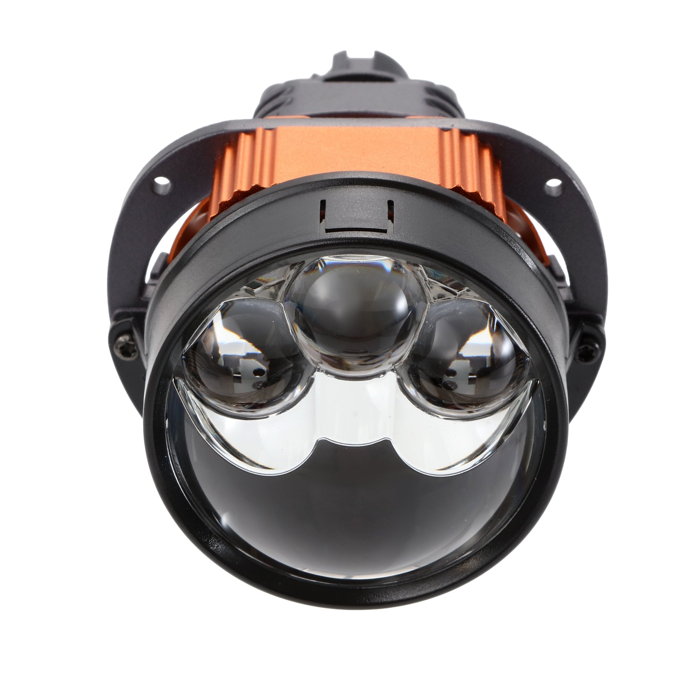 🆕2.5 Inch 100W 6000K Bi-LED Projector Headlight with 3 Direct Laser High Beam Lenses S8 Series – Non-Destructive Installation for Cars | 2pcs/Set