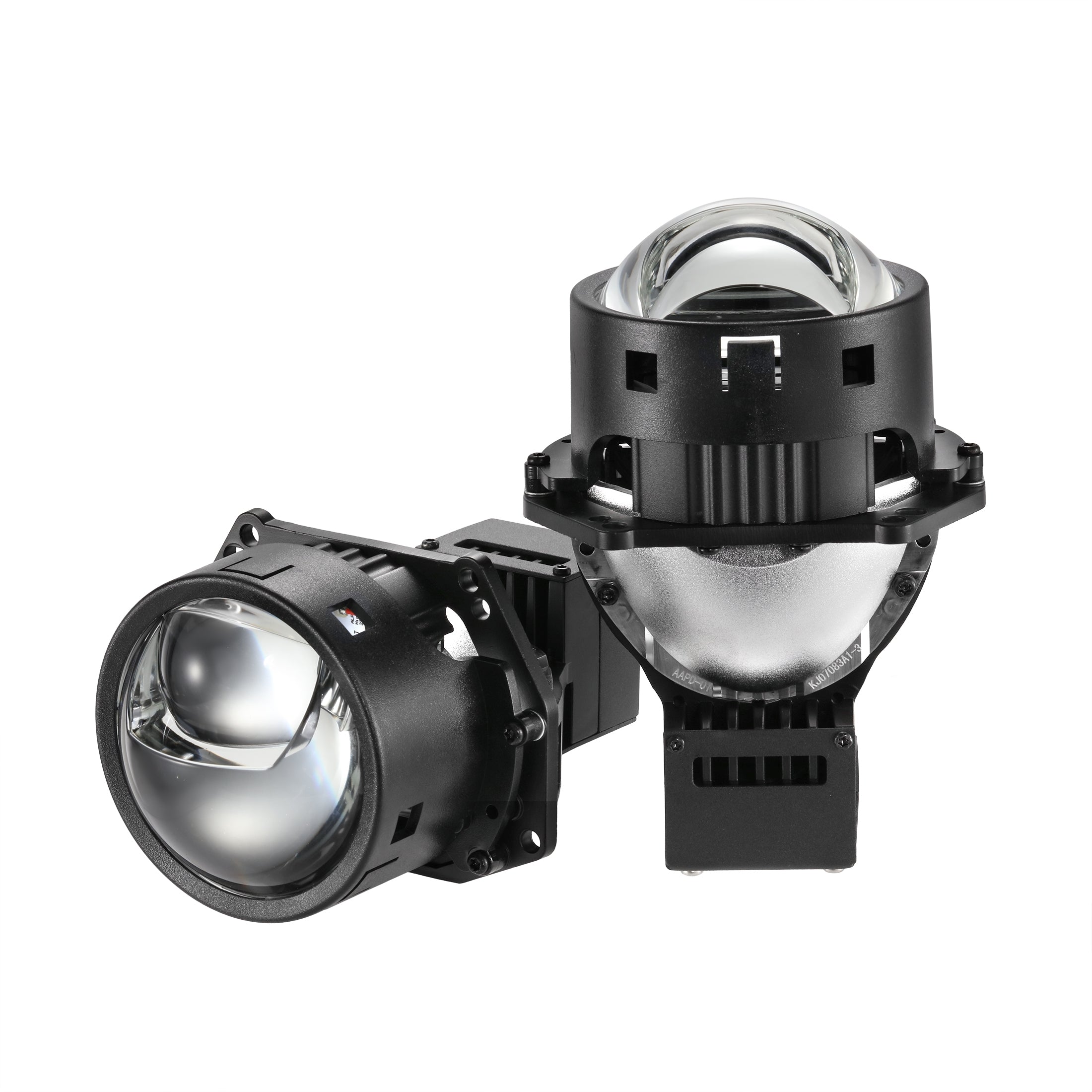 🆕3 Inch 140W Hyperboloid Bi-LED Direct Projector Lens Headlight K9 Series Retrofit Cutting Installation for Car | 2PCS/set