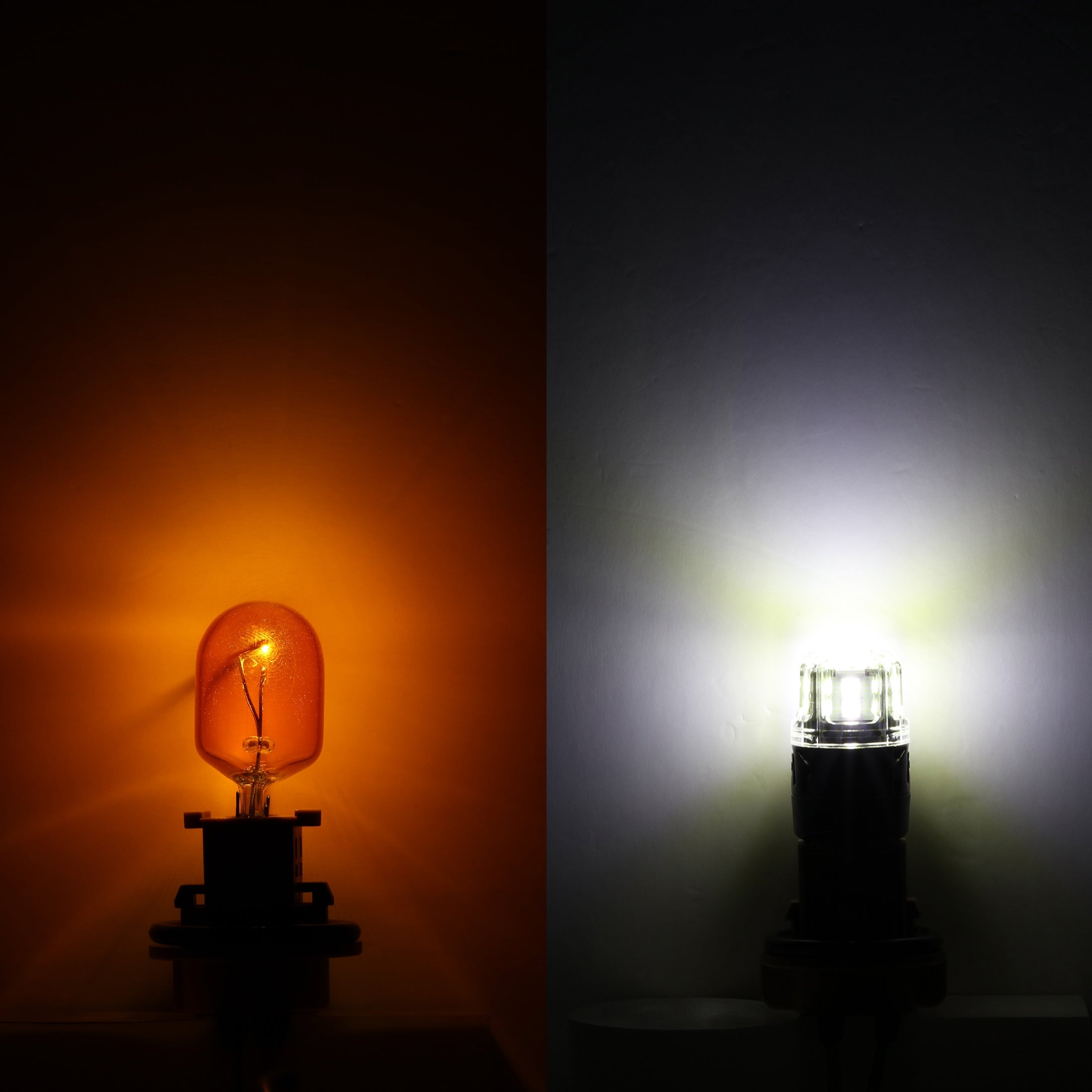 🆕T20 7443 7440 LED Backup Reverse/Turn Signal/Brake Tail Light Bulbs 13W 500% High Brightness CAN-Bus Error Free 6500K White B52 Series | 2 Bulbs