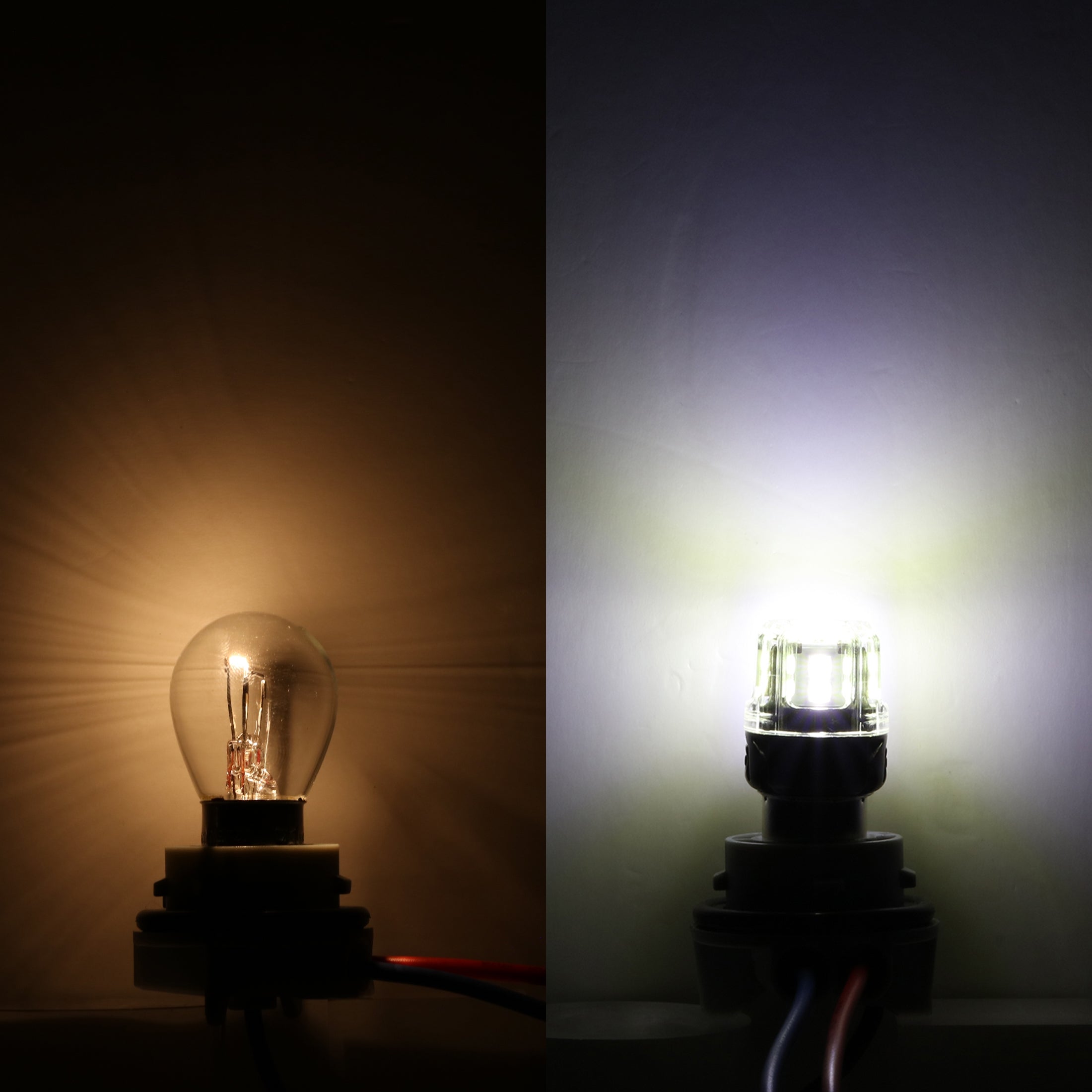 🆕1157 BAY15D LED Backup Reverse/Turn Signal/Brake Tail Light Bulbs 13W 500% High Brightness CAN-Bus Error Free 6500K White B52 Series | 2 Bulbs