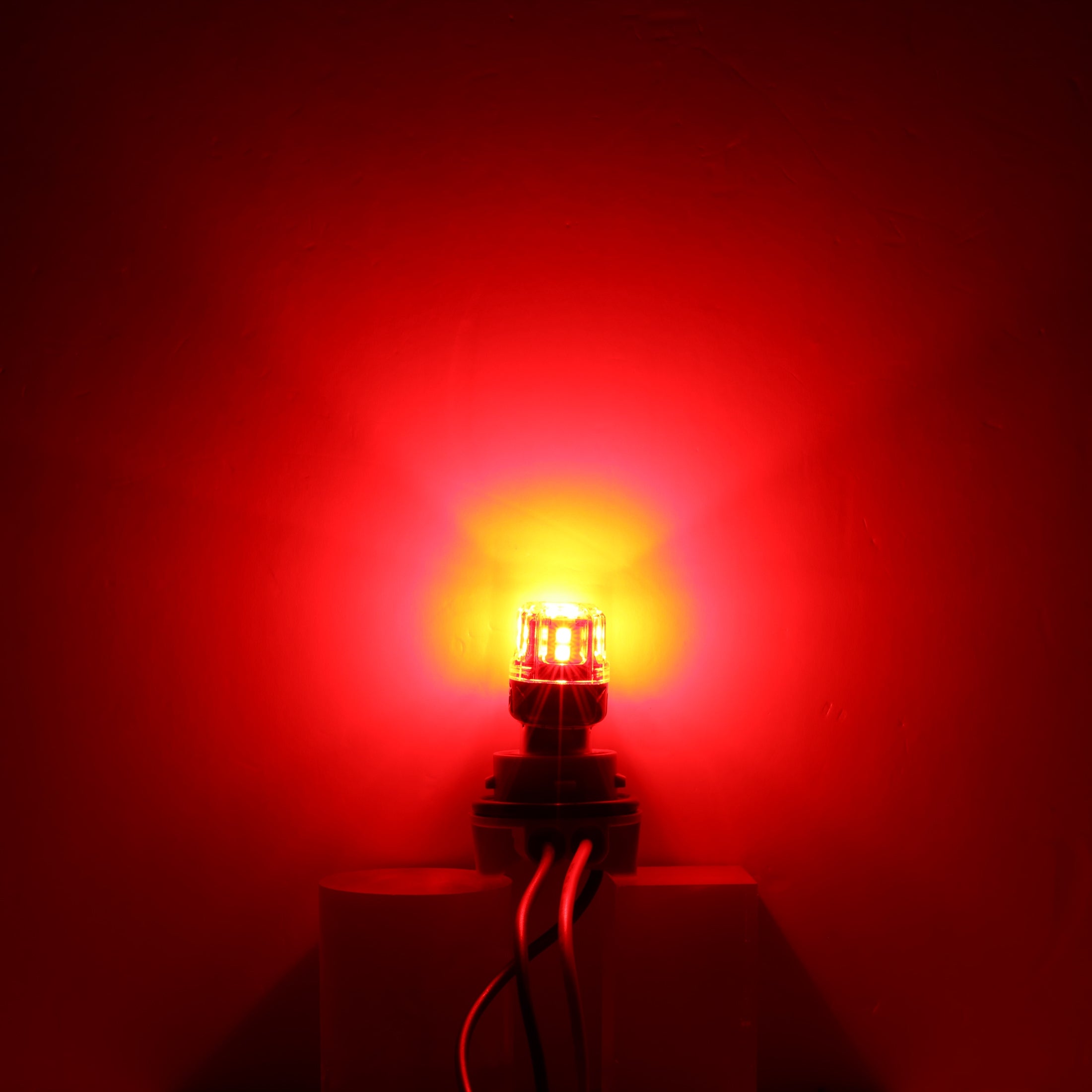 🆕1157 BAY15D LED Brake/Tail Light Bulbs 11W 500% High Brightness CAN-Bus Error Free Red B52 Series | 2 Bulbs