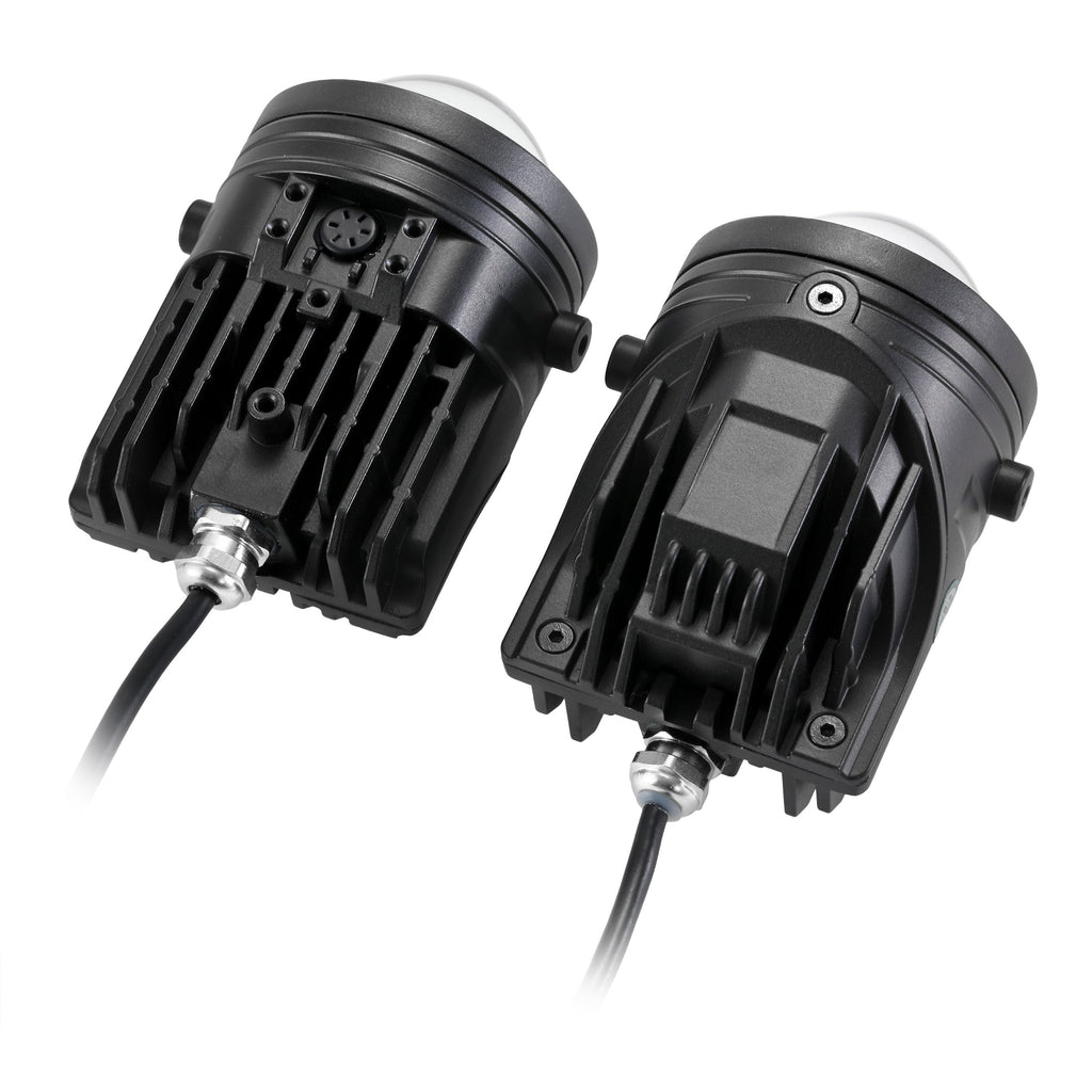 🆕2 Inch 70W Bi-LED Projector Lens Fog Light 6000K HD Lens For Toyota| 2PCS/Set