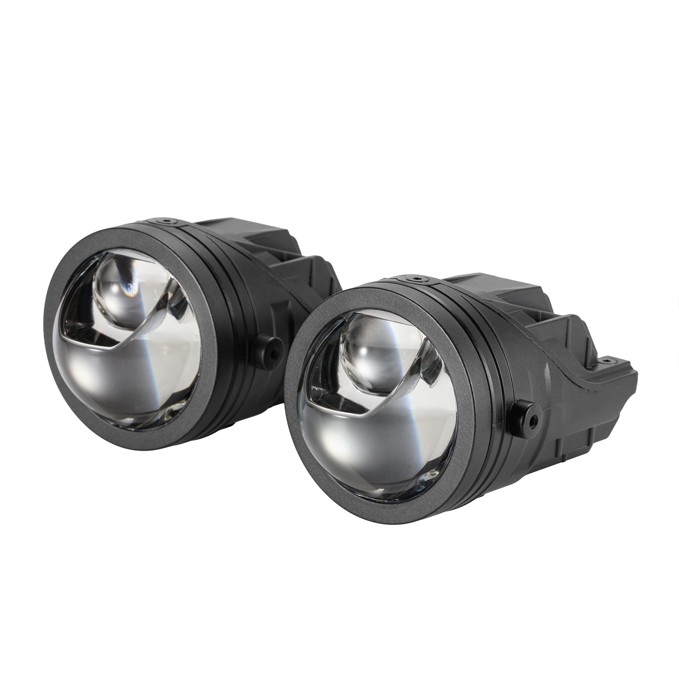 🆕2 Inch 80W Bi-LED Projector Lens Fog Light 6000K Hyperboloid Lens Fog Light With High Beam Auxiliary Beam For Toyota | 2 PCS/Set
