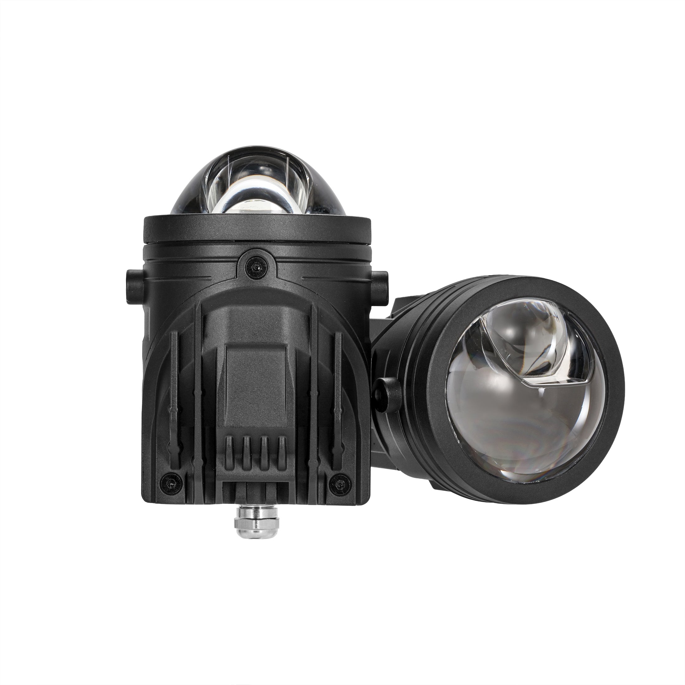 🆕2 Inch 80W Bi-LED Projector Lens Fog Light 6000K Hyperboloid Lens Fog Light With High Beam Auxiliary Beam For Toyota | 2 PCS/Set