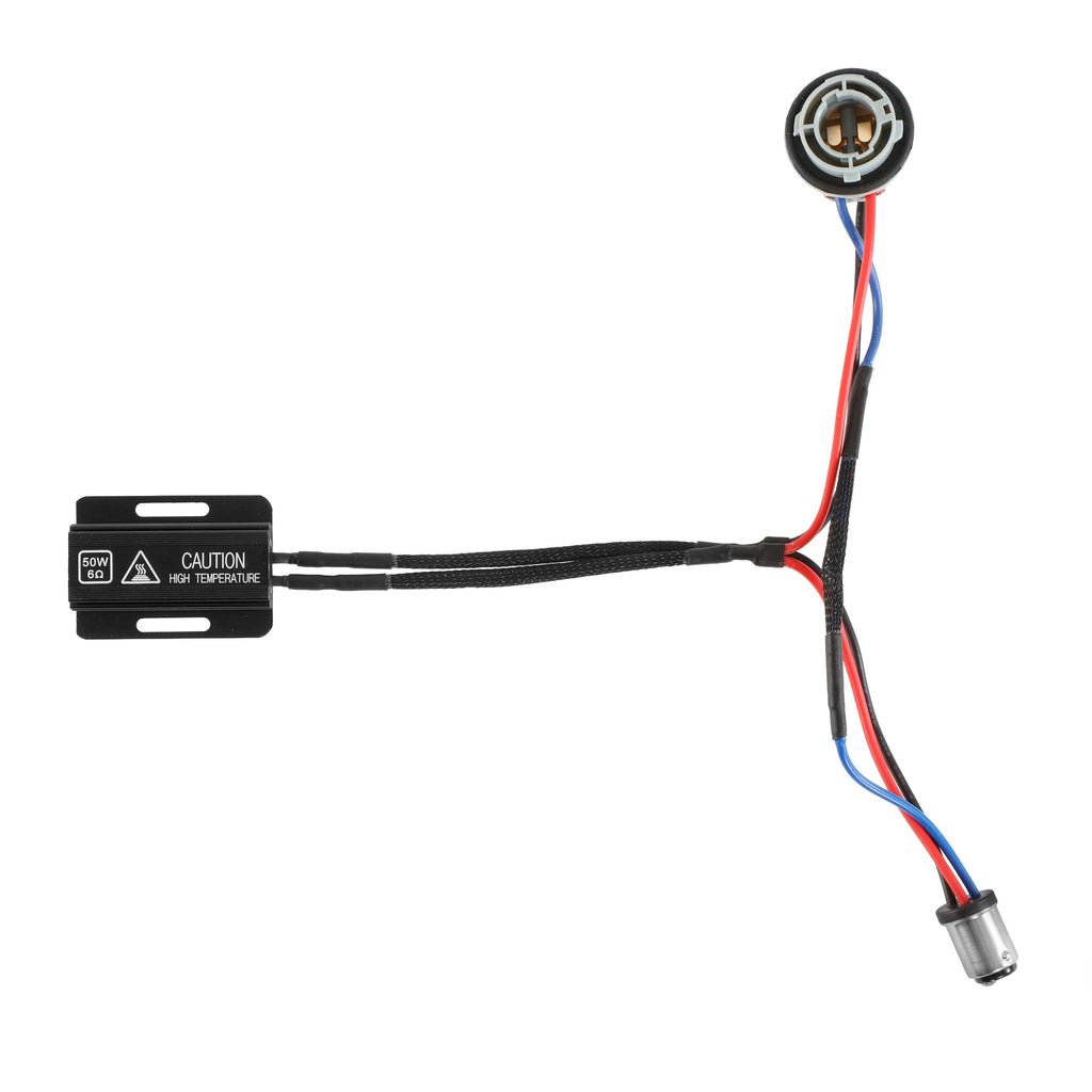 🆕DIY C9-Model Decoder Anti-Flicker CANBUS Resistors Decoder Avoid Fast Hyper Flash Turn Signal Blink Light Dashboard Error Code 2pcs/Set