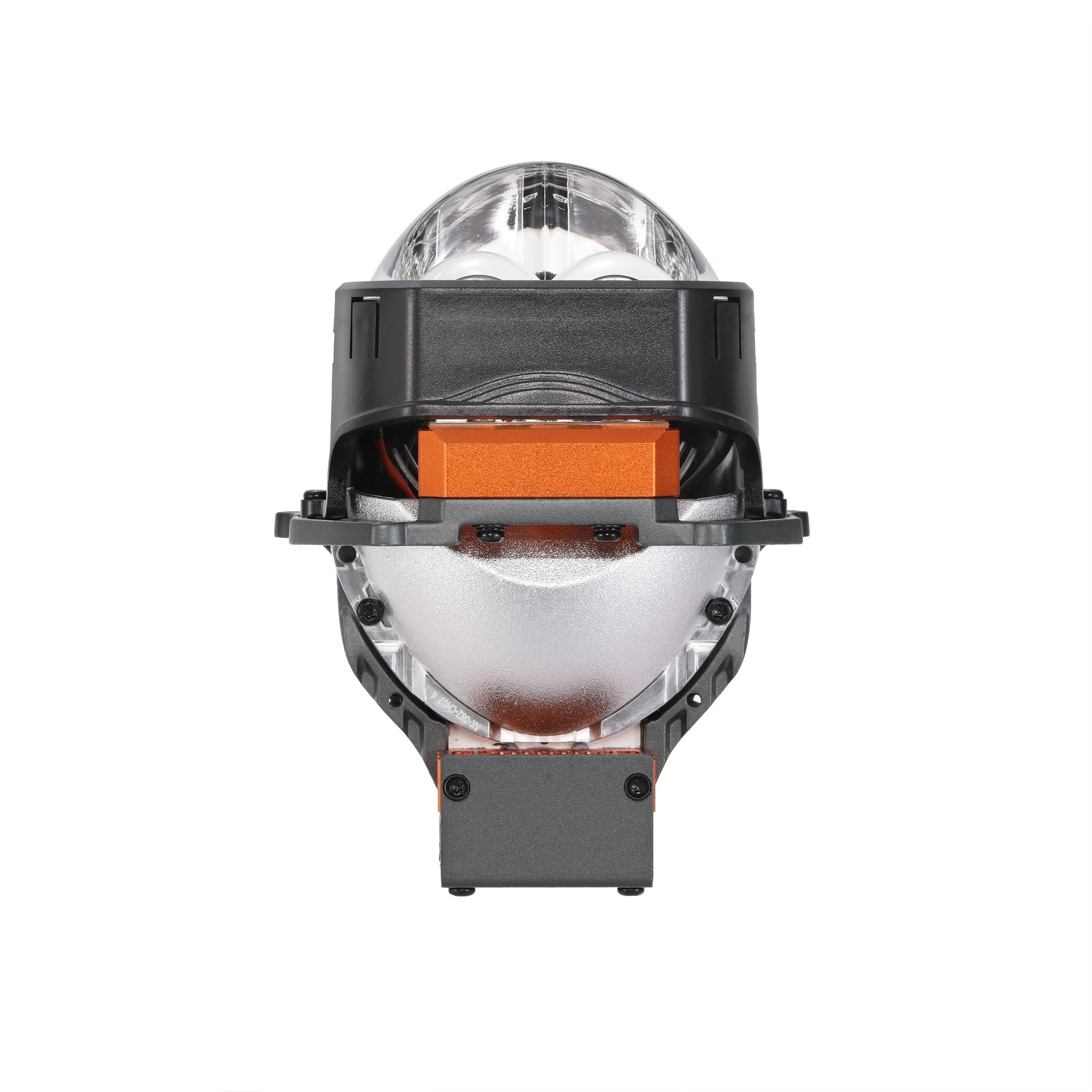 🆕3 Inch 144W 6000K Hyperboloid Bi-LED Projector Lens Headlight with Square Spot Auxiliary High Beam K9 Series, Retrofit Cutting Installation for Car | 2PCS/Set