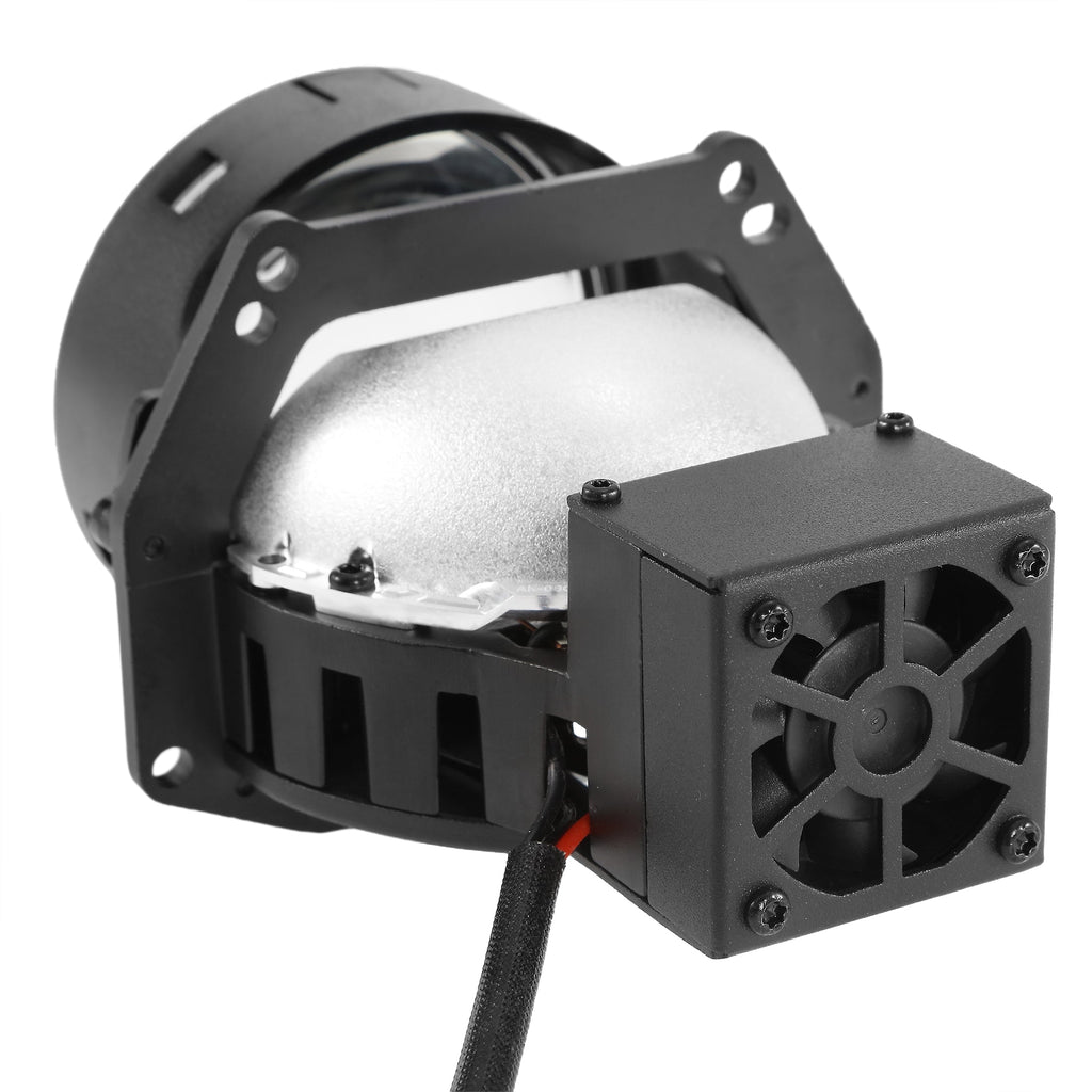 🆕3 Inch 112W 6000K Bi-LED Projector Lens Healidght K9 Series Retrofit Cutting Installation for Car | 2PCS/Set