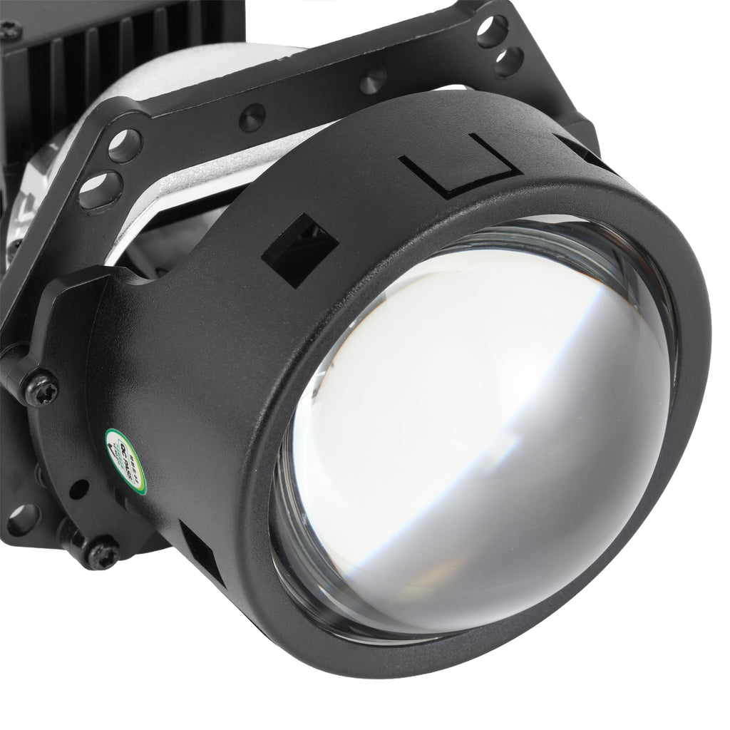 🆕3 Inch 112W 6000K Bi-LED Projector Lens Healidght K9 Series Retrofit Cutting Installation for Car | 2PCS/Set