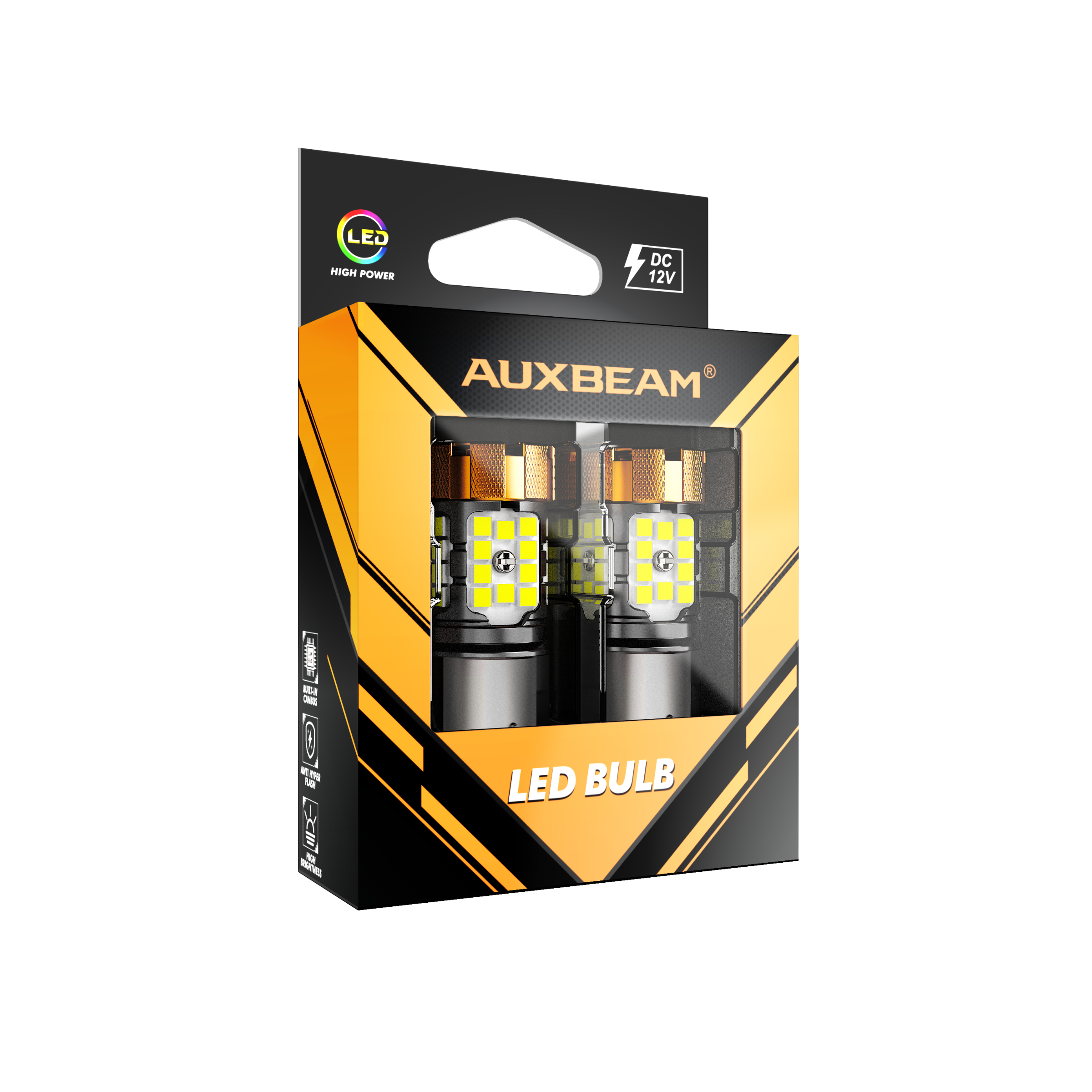 🆕1157 BAY15D LED Backup Reverse/Turn Signal/Brake Tail Light Bulbs 50W 4000LM CAN-Bus Error Free 6500K White B21-PRO Series | 2 Bulbs
