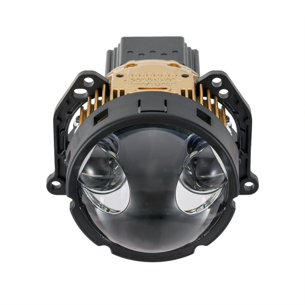 🆕3 Inch 170W 6000K Hyperboloid Bi-LED Projector Lens Headlight with Round Spot Auxiliary High Beam K9 Series, Retrofit Cutting Installation for Car | 2PCS/Set