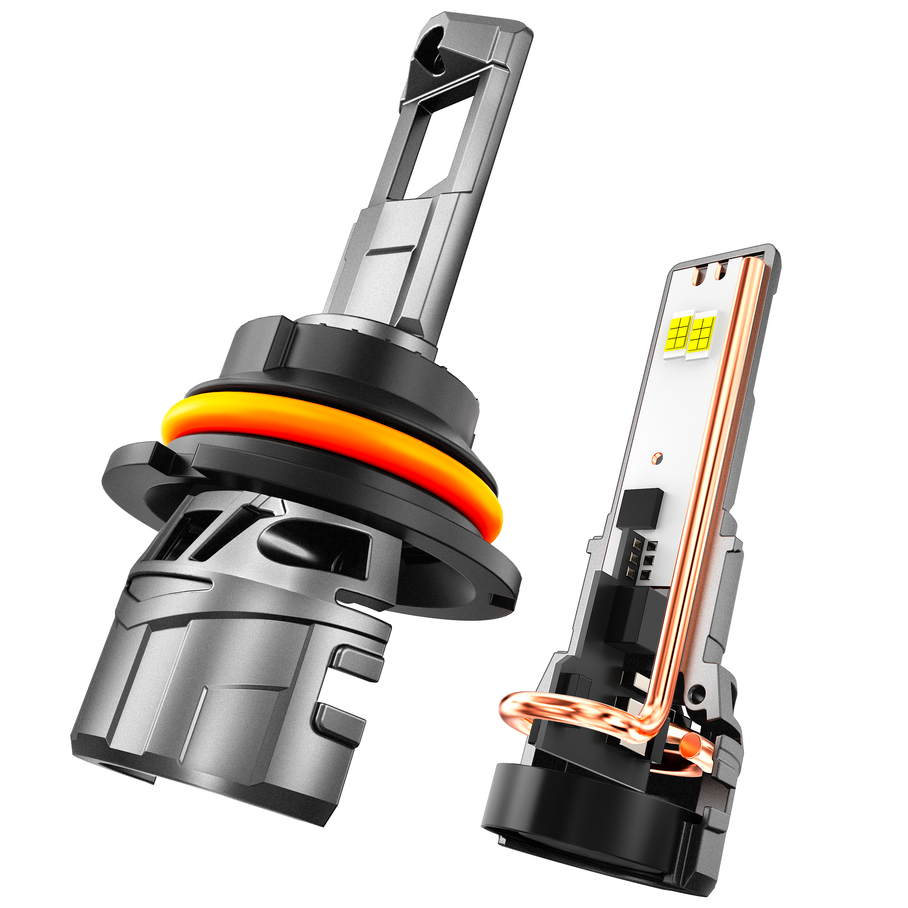 🆕9007/HB5 LED Headlight Bulbs 100W 22000LM F18 Series 1:1 Mini Size 6500K Cool White | 2 Bulbs