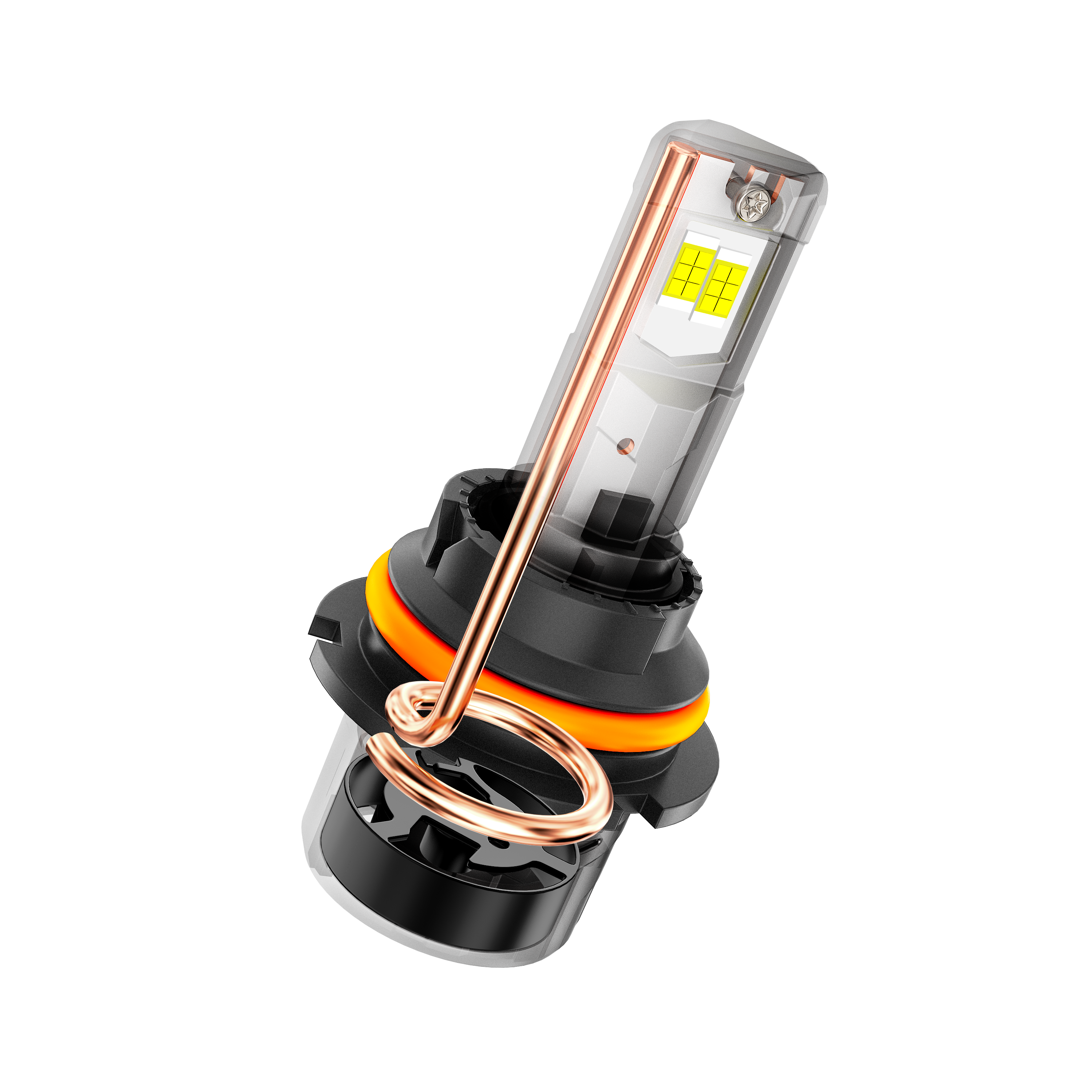 🆕9007/HB5 LED Headlight Bulbs 100W 22000LM F18 Series 1:1 Mini Size 6500K Cool White | 2 Bulbs