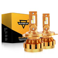 Nissan Navara H4 9003 HIGH LOW BEAM LED Light Bulbs F-16 Plus Series Automotive Grade 14000LM