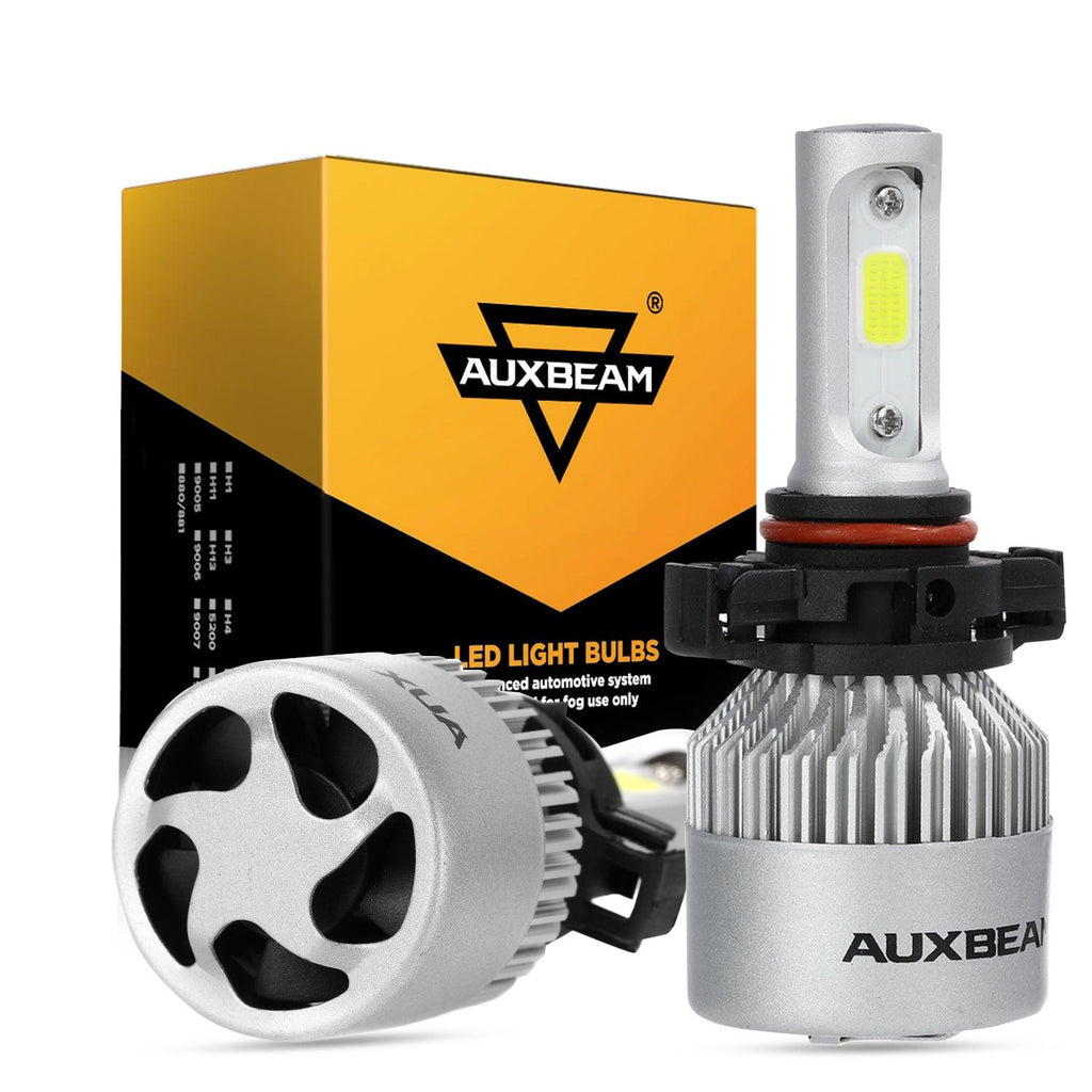 Super Brightest COB S2 Series 8000LM 72W LED Headlight Bulbs 6500K Cool White