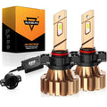 5202 LED Fog Light Bulbs 44W 40000LM X60 Series Fanless 6500K Cool White | 2 Bulbs