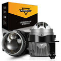 🆕3 Inch 86W Bi-LED Projector Lens Fog Light 6000K Hyperboloid Lens Fog Light With High Beam Auxiliary For Toyota/Honda | 2 PCS/Set