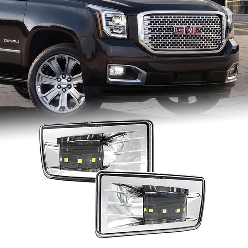 (2pcs/set) 36W Chrome LED Fog Lights 5202 for GMC YUKON 2015-2016