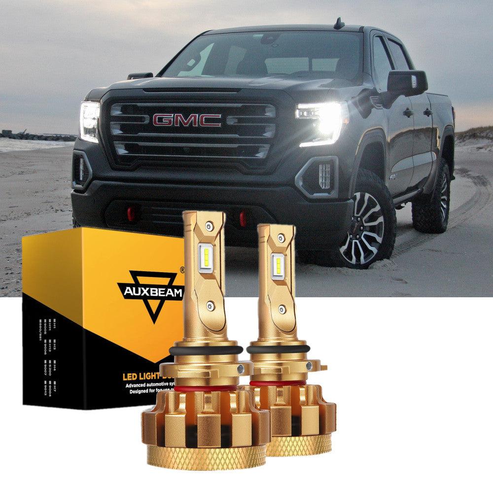 For 2000-2001 GMC Sierra 1500 F-16 Plus Series Built-in Canbus Automotive Grade 14000LM LED Light Bulbs High Low Beam Bundle