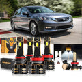 For 2013-2015 Honda Accord 9005 H11 LED Headlight Bulbs Bundle