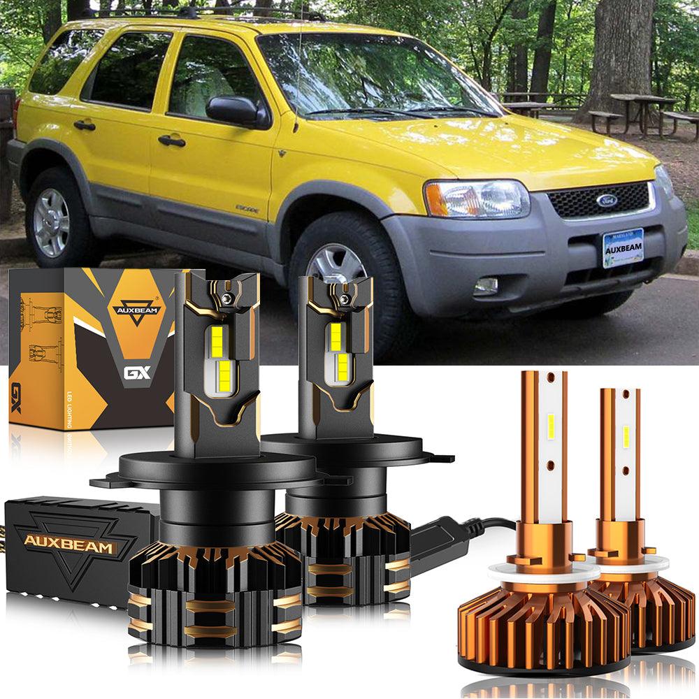 For 2001-2004 Ford Escape H4 LED Headlight Bulbs