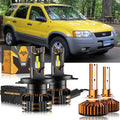 For 2001-2004 Ford Escape H4 LED Headlight Bulbs