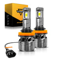 🆕1:1 Mini Size F18 Series 22000LM 100W LED Headlight Bulbs 6500K Cool White