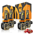 🆕H11+H11 LED Headlight Bulbs 120W 30000LM GX Plug&Play Series 6500K Cool White | 4 Bulbs