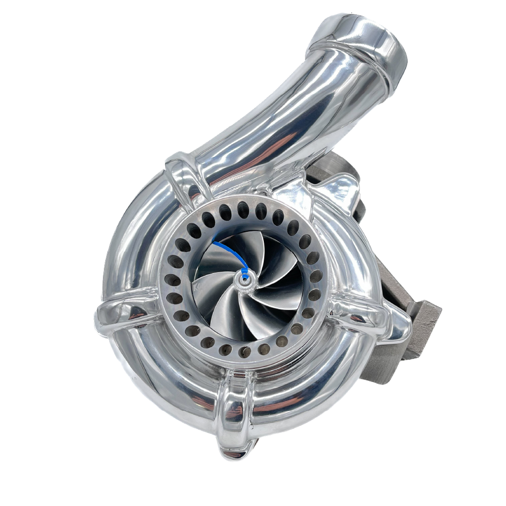 KC Fusion Compound Turbos - (Stage 1 High Pressure & Stage 1 & 2 Low Pressure Turbos) - 6.4 Powerstroke (2008-2010)