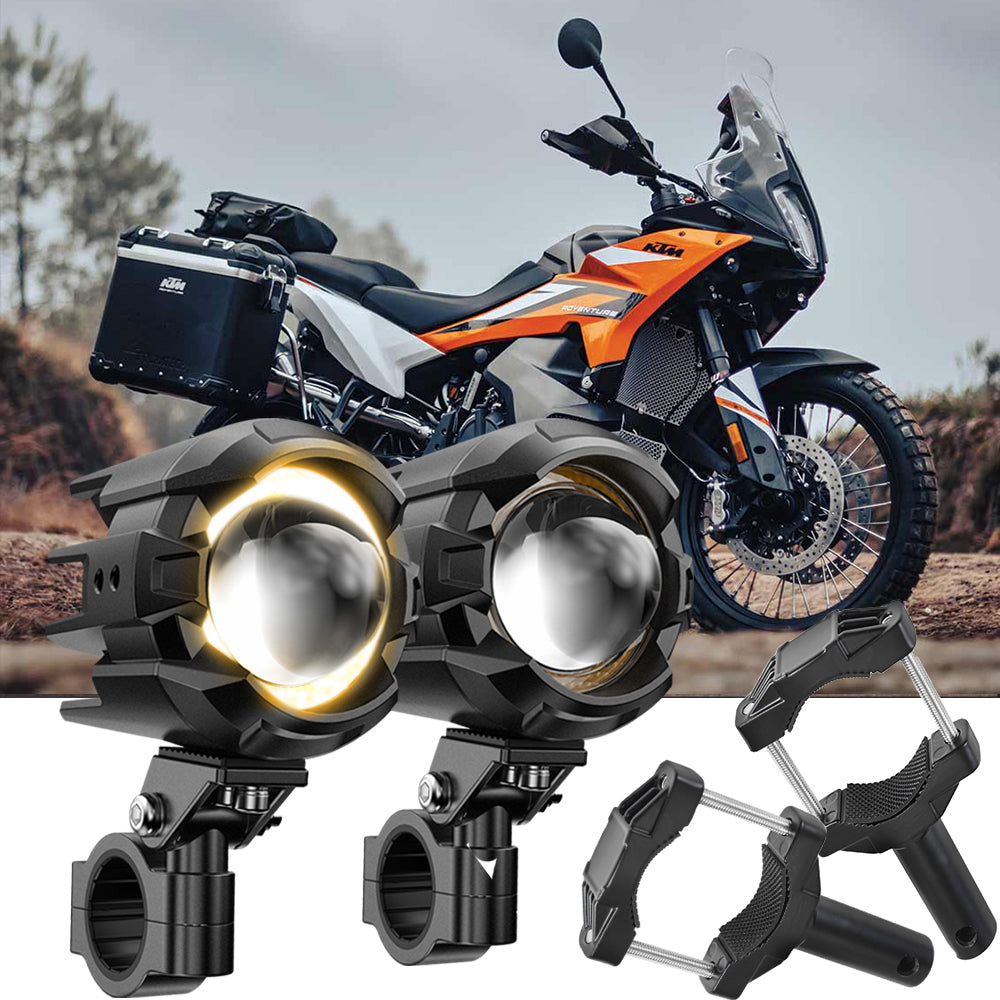 2023 KTM 890 Adventure Motorcycle LED Spotlight Light 3+5 Light Modes