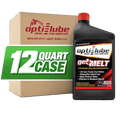Opti-Lube Gel Melt Diesel Fuel Additive for Emergency Use: Case of 12 Quarts (32oz), Each Quart Treats up to 100 Gallons