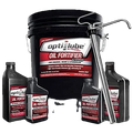 Opti-Lube Oil Fortifier with ZDDP (Zinc): 5 Gallon Pail with Heavy Duty Accessories, Treats up to 640 Quarts of Oil