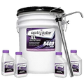 Opti-Lube XL Xtreme Lubricant Diesel Fuel Additive: 5 Gallon Pail with 1 Heavy Duty Metal Pail Pump & 4 Empty 4oz Bottles. Treats up to 6,400 Gallons