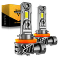 🆕1:1 Same OEM Size Q26S Series 22000LM 90W LED Headlight Bulbs 6500K Cool White