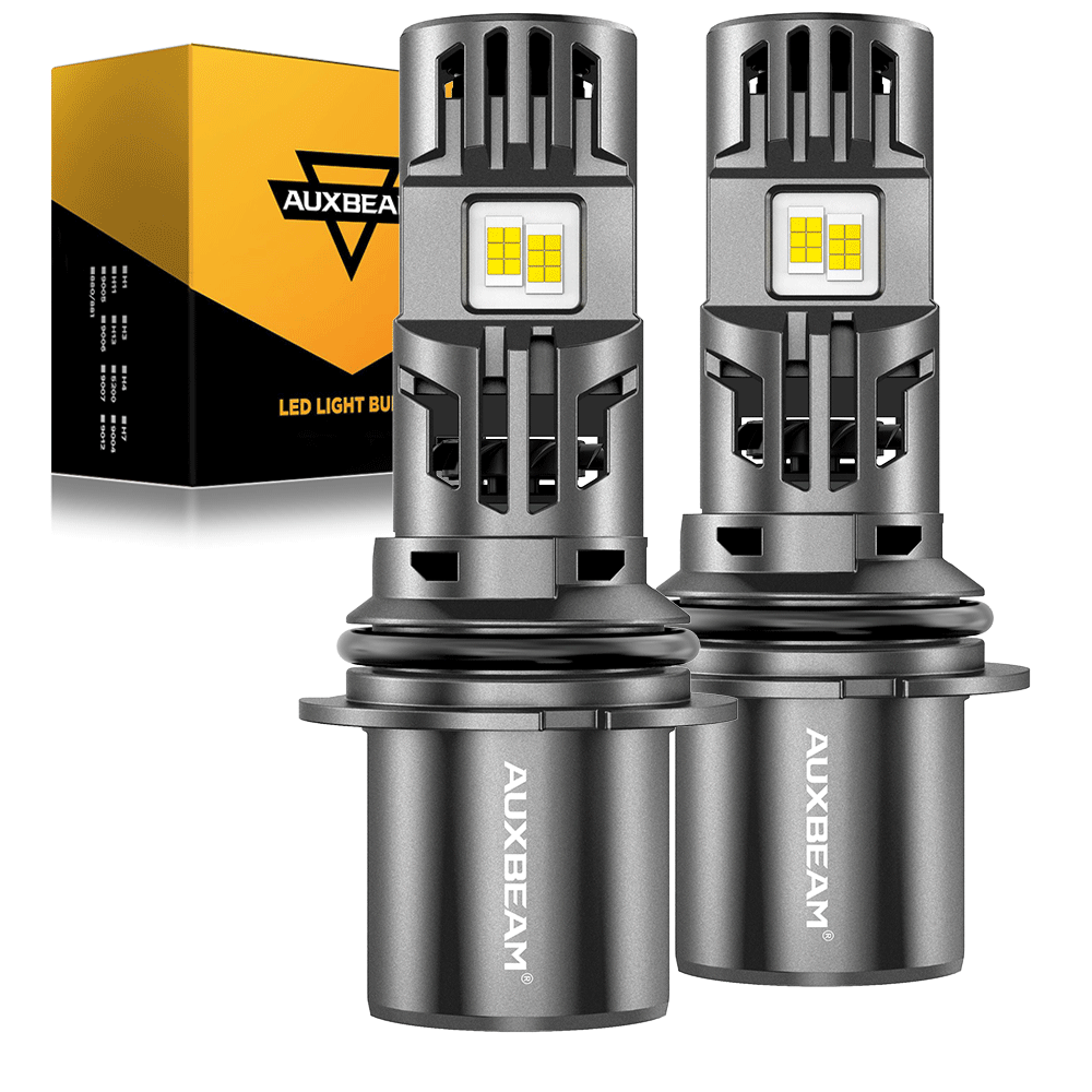 🆕Dual Turbo Fans Q50 Series 36000LM 130W LED Headlight Bulbs 6500K Cool White
