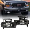 LED Fog Lights Replacement DOT Approved for 1999-2002 GMC Sierra 1500 2500, 2001-2002 GMC SIERRA 1500HD/2500HD/3500, 2000-2006 GMC Yukon