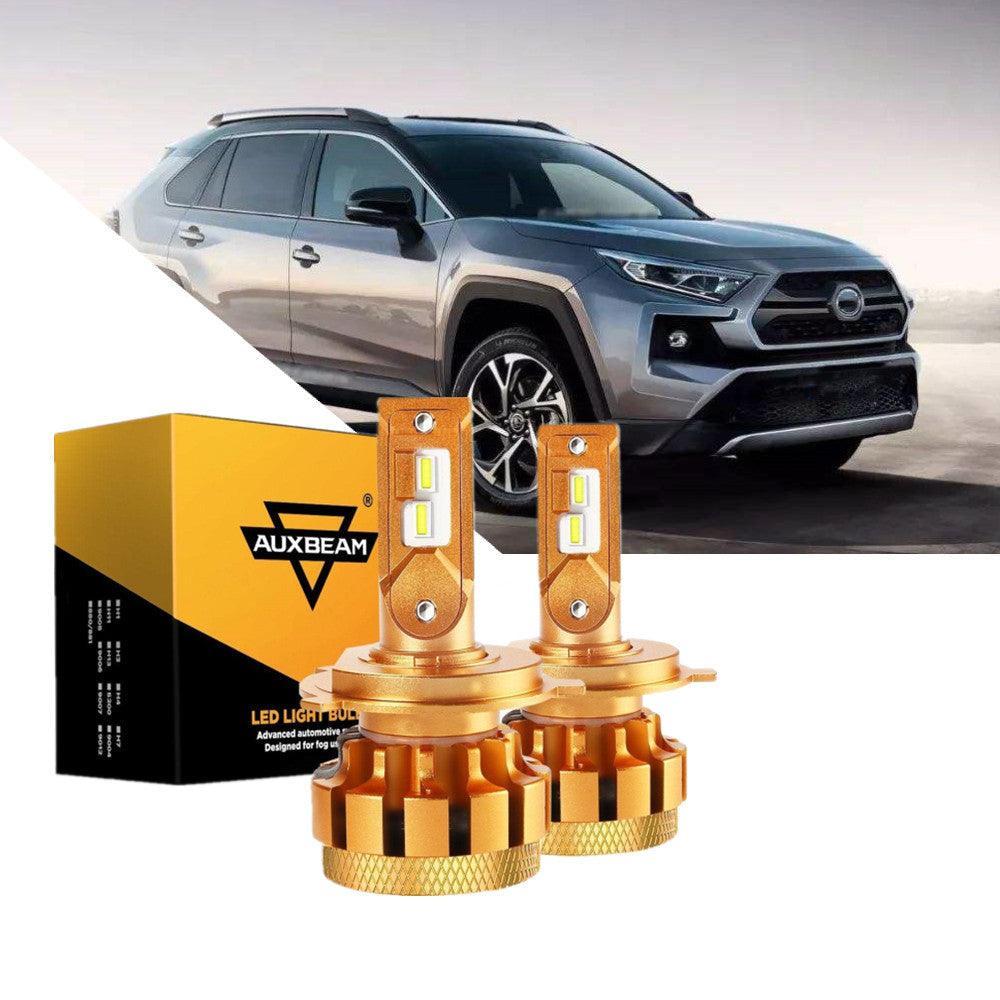 For 2005 Toyota RAV4 F-16 Plus Series Built-in Canbus Automotive Grade 14000LM LED Light Bulbs High Low Beam Bundle