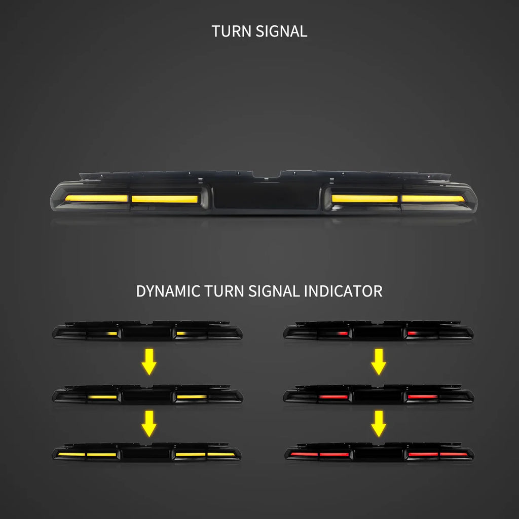 LED Tail Lights Assembly With Sequential Turn Signal For 2008-2014 Dodge Challenger 3th Gen(LC) Pre-Facelift