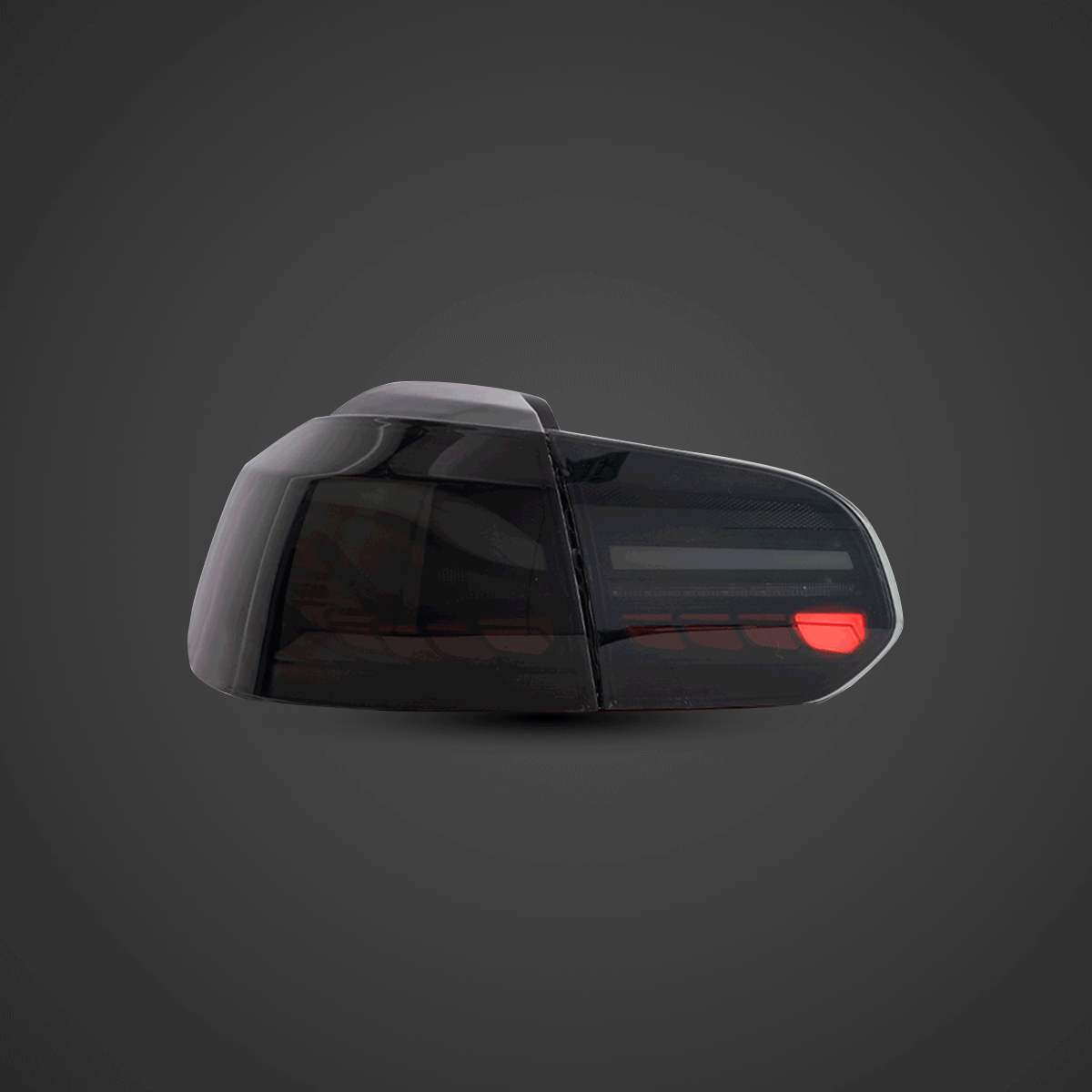 OLED Tail Light Assembly With Dynamic Welcome Lighting (GTS Style）For 2008-2014 Volkswagen Golf 6th Gen Mk6 Hatchback