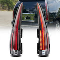 LED Tail Light Assembly With Sequential Turn Signal For 2007-2014 Cadillac Escalade 3th Gen