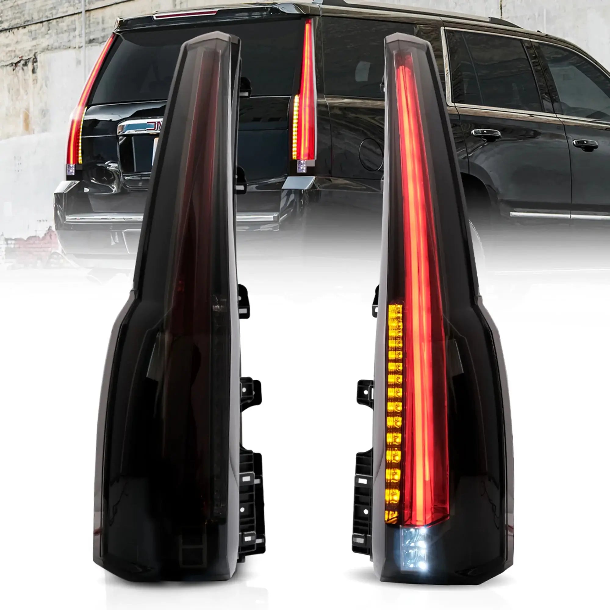 LED Tail Light Assembly With 2015-2020 Chevrolet Tahoe Suburban 4th Gen (K2UC)