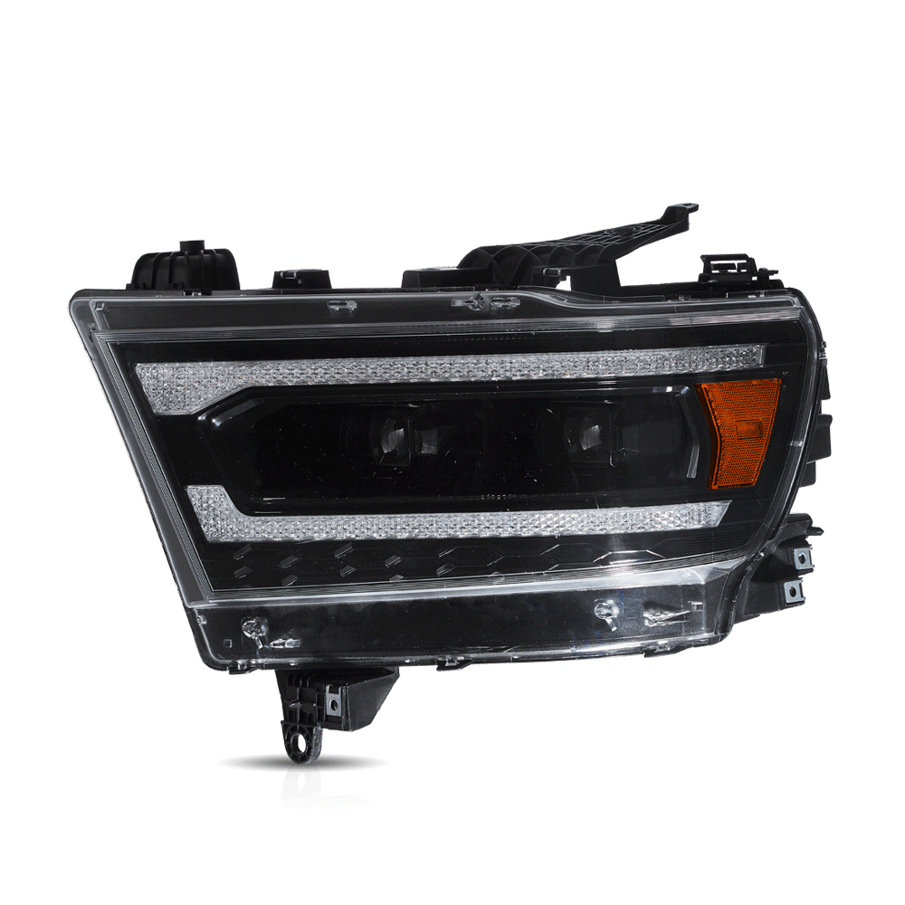Full LED Headlight Assembly For 2019-2024 Dodge Ram 1500