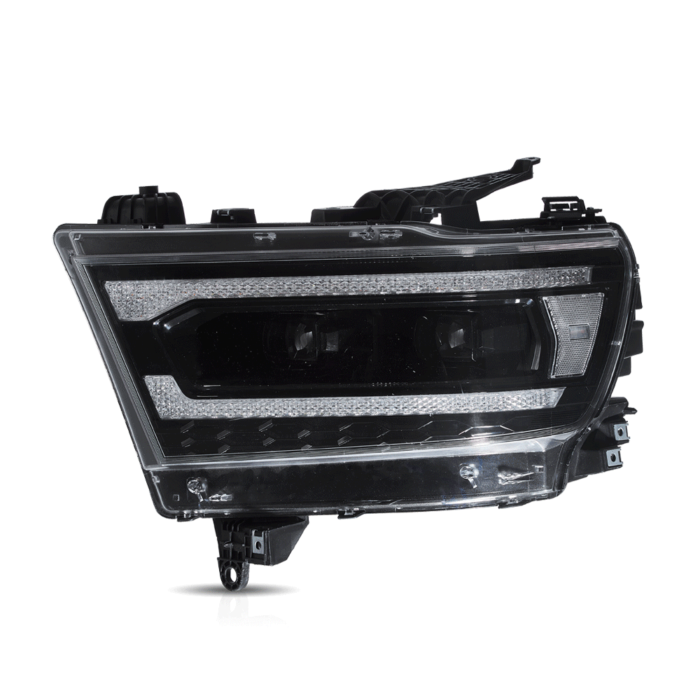 Full LED Headlight Assembly For 2019-2024 Dodge Ram 1500
