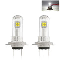 (2pcs/set) H7 SMD 20W 7000LM Natural White Led Fog Light Bulbs
