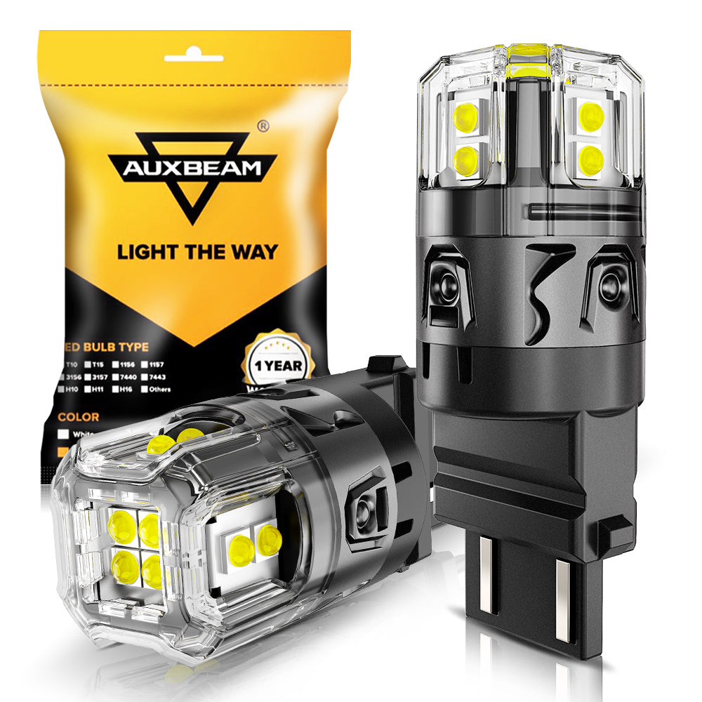For 2010 Dodge Ram 1500(with 2 headlamps) F-16 Plus Series Built-in Canbus Automotive Grade 14000LM LED Light Bulbs High Low Beam Bundle